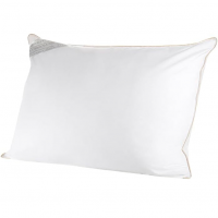 Buddemeyer Travesseiro 50x90cm Toque De Pluma Algodão Branco na Amazon