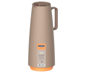 Bule Térmico Tramontina Bege com Ampola de Vidro 1L na Amazon