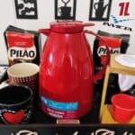 Bule Viena com Gatilho 1L Vermelho Velvet Invicta na Amazon