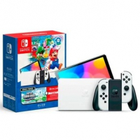 Bundle Nintendo Switch – Modelo OLED Com Super Mario Bros na Shopee