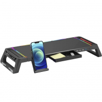 C3Tech Base Para Monitor Gaming BM-L100BK Preto Com Luzes RGB na Amazon