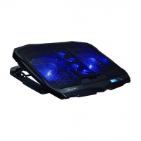 C3Tech Base Para Notebook Gamer NBC-100BK 17,3" Refrigerada Com 4 Ventiladores Led Azul na Amazon