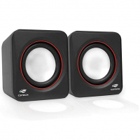 C3Tech Caixa De Som SP-301BK Preto - Sistema De Audio 2.0 P2 Com Blindagem Eletromagnética na Amazon