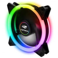 C3Tech Cooler Fan F7-L210RGB 12cm Gaming Com Iluminação RGB Conector ARGB De 6 Pinos na Amazon