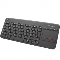 C3Tech Teclado Sem Fio K-WT200BK Preto Touchpad Layout ABNT2 na Amazon