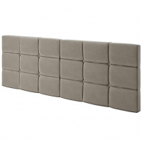 Cabeceira Cama De Casal Ofertamo Queen 1,60m - Bege Claro - Marketplace na Amazon