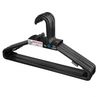 Cabide De Plástico, Roupas Leves, 10 Unidades, Preto, Sanremo na Amazon