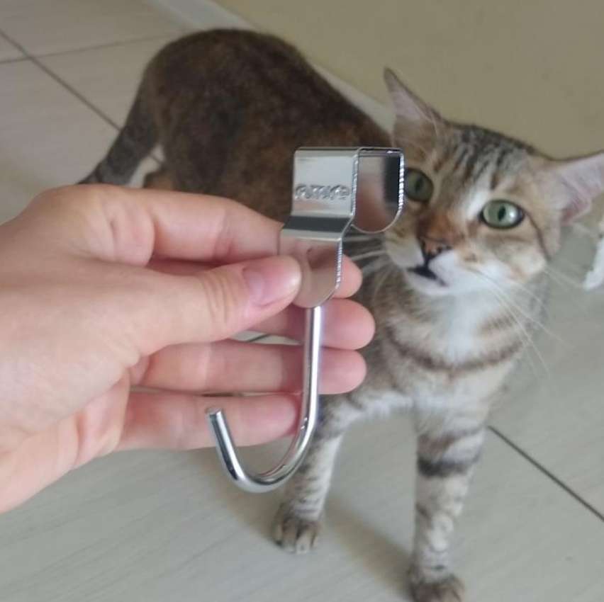 Cabide Multiuso P/Porta Armario, Future, Cromado na Amazon