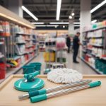 Cabo para Mop Giratório Verde Água, RMOP0122, Flash Limp na Amazon