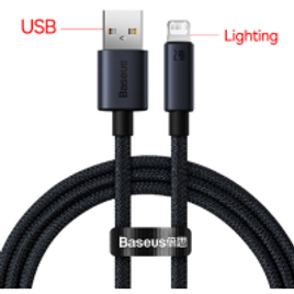 Cabo USB c 20w Lightining Baseus 1M na Aliexpress