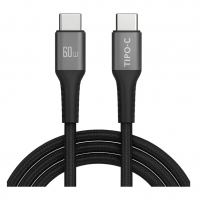 Cabo USB-C Turbo 2 Metros Tipo C 60W Nylon Trançado E Reforçado na Amazon