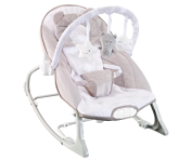 Cadeira de Descanso Maxi Baby, Bebê Musical (Até 18kgs), Polar Bege na Amazon