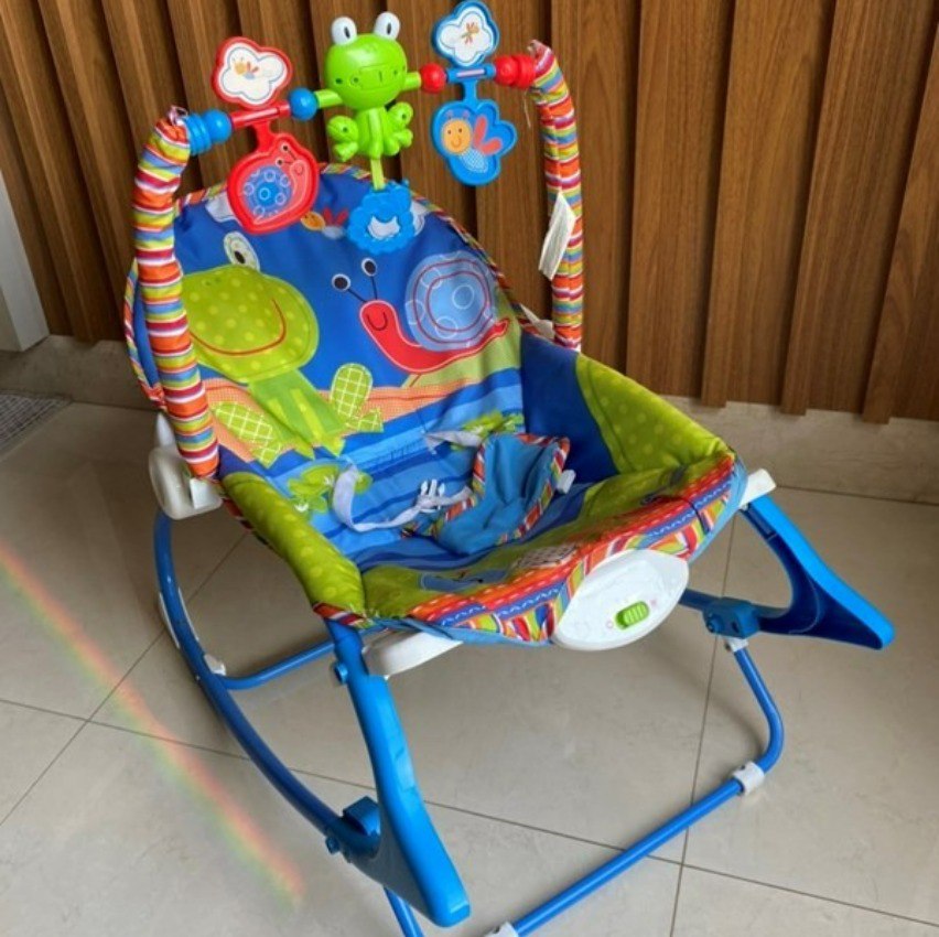 Cadeira de Descanso Musical FunTime até 18kgs, Maxi Baby na Amazon