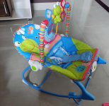 Cadeira de Descanso Musical FunTime Maxi Baby até 18kgs Azul na Amazon