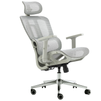Cadeira De Escritório Dr. Office Business, Mesh, 2D, Ajustável, Suporta Até 120kg, Cinza, DR-CH-BNN2DGF na Terabyte Shop