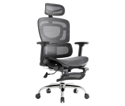 Cadeira De Escritório Ergonômica Mônaco Bt07 Luvinco Malha Respirável, Suporte Lombar, Apoio Pés Retrátil Encosto Ajustável Suporta 200kg na Amazon