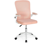 Cadeira de Escritório Mônaco Base Giratória – Rosa na Amazon