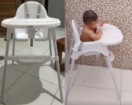 Cadeira de Refeição Cook Cosco – Branco na Amazon