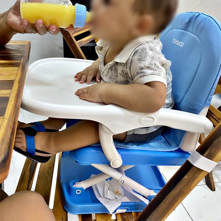 Cadeira de Refeição Portátil Pop, Cosco, Azul na Amazon