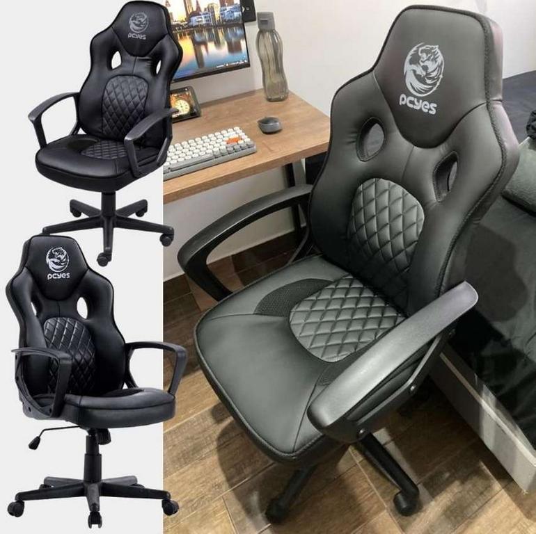 CADEIRA GAMER MAD RACER STI MASTER PRETO – MADSTIMSPT – PCYES na Amazon