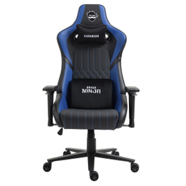 Cadeira Gamer Ninja Armor Reclinável 4D Preto E Azul CGN-ARMOR-PA na Terabyte Shop