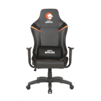 Cadeira Gamer Ninja Edição Especial Madara, Reclinável, Preto E Laranja, Suporta Até 150KG na Terabyte Shop