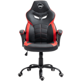 Cadeira Gamer Ninja Jiraya Suporta Até 140KG Preto e Vermelho na Terabyte Shop
