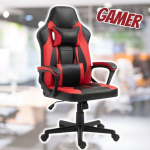 Cadeira Gamer Otello Preto e Vermelho na Magazine Luiza