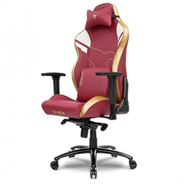 Cadeira Gamer Pichau Omega Vermelha E Dourada - PG-OMG-GLD01 na Amazon