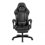 Cadeira Gamer Prizi Canvas – Preta na Extra