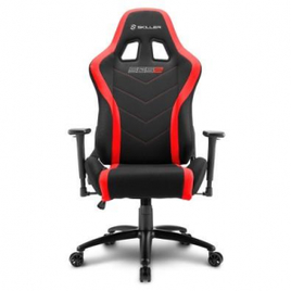 Cadeira Gamer Sharkoon Skiller SGS2 Black Red na KaBuM!