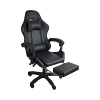 Cadeira Gamer Stillus Ergonômica Com Apoio Para Os Pés Preta - Marketplace na Carrefour