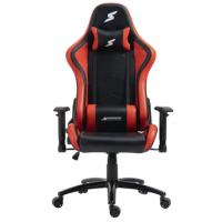 Cadeira Gamer SuperFrame Hunter, Reclinável, Preto E Vermelho na Terabyte Shop