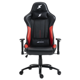 Cadeira Gamer SuperFrame Taycan Reclinável Preto e Vermelho na Terabyte Shop