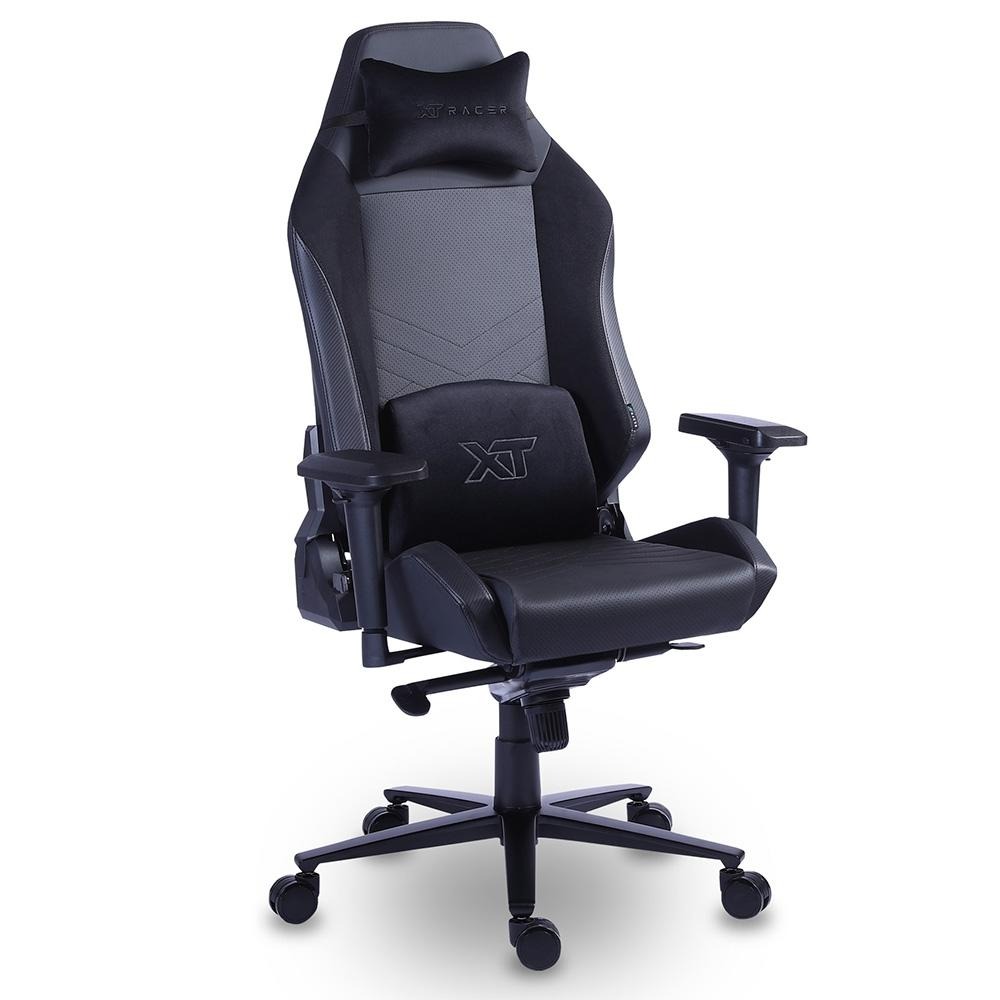 Cadeira Gamer XT Racer Draco, Até 120kg, Com Almofadas, Reclinável, Descanso de Braço 4D, Preto – XTR-064 na KaBuM!