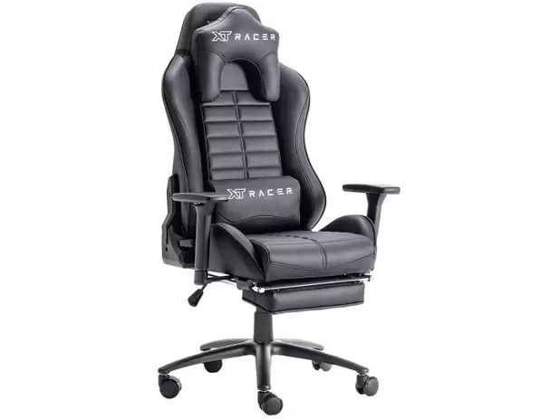 Cadeira Gamer XT Racer Reclinável Giratória - Preta Platinum W Series na Magazine Luiza