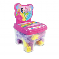 Cadeira Toy Blocos 24 Peças Princesas GGB Plast na Amazon
