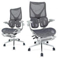 Cadeiras De Escritório Ergonômicas Com Suporte Lombar, Encosto Ajustável, Tela Mesh... na Amazon