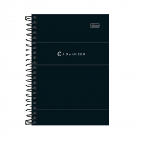 Caderneta Espiral Capa Flexível 1/8 Médio Sem Pauta, Tilibra, Organizer, 305251, 10.2x14.8cm, 80 Folhas na Amazon