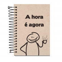 Caderneta Kraft, Frases, 1/8, Capa Cartão, 80 Folhas, Pacote Com 04 Unidades, Kit na Amazon