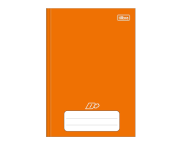 Caderno Brochura Capa Dura 1/4 D+ Laranja Tilibra – 48 Folhas na Amazon
