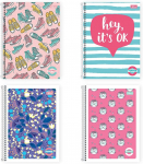 Caderno de 10 Matérias Capa Dura, Pacote com 4 Cadernos, 160 Folhas, Cores Sortidas, Tilibra. na Amazon