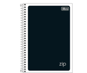 Caderno Espiral Capa Flexível 1/4 Zip Preto 48 Folhas – Tilibra – na Amazon