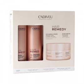 Cadiveu Professional Hair Remedy Kit Home Care de Limpeza E Cuidados shampoo 250ml + Condicionador na Americanas