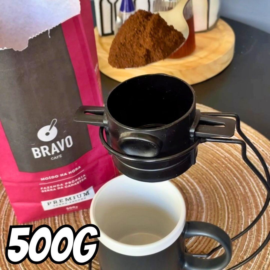 Café Bravo Moído Premium – 500g na Amazon