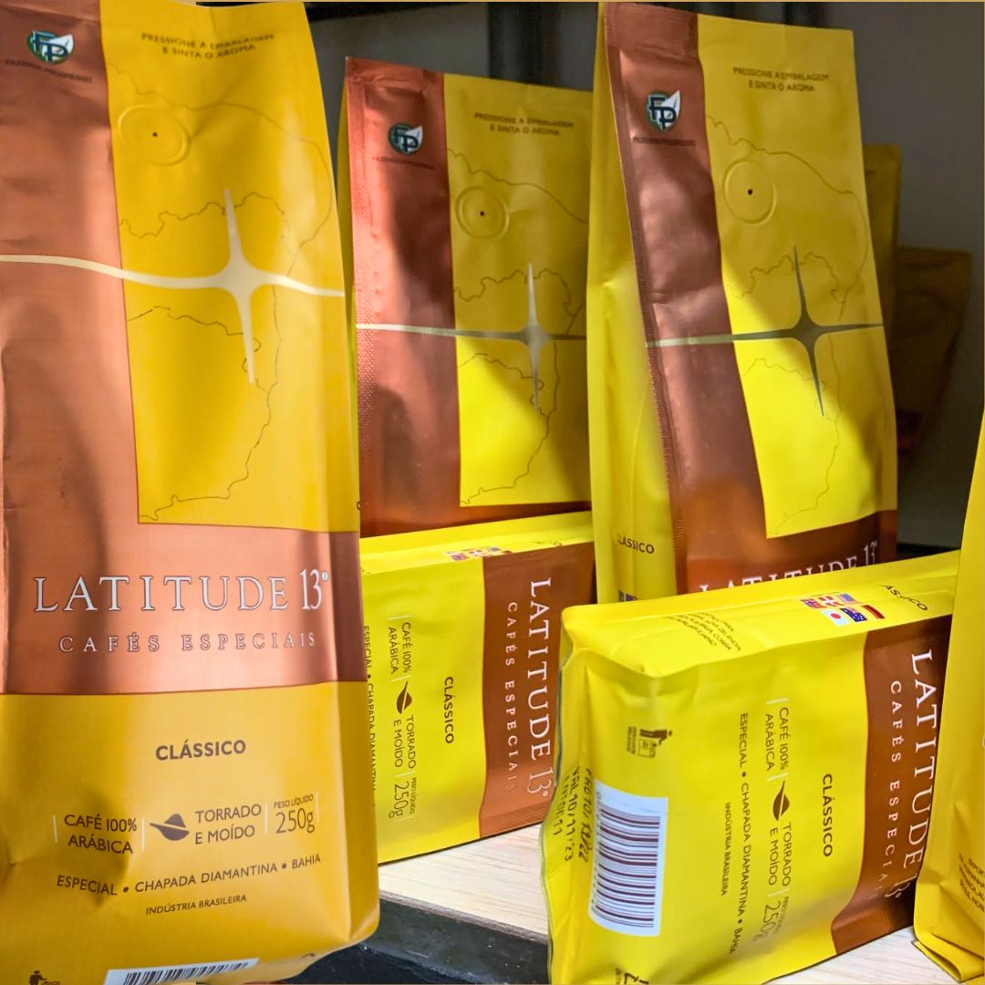Café Clássico Torrado e Moído Latitude 13 250g na Amazon