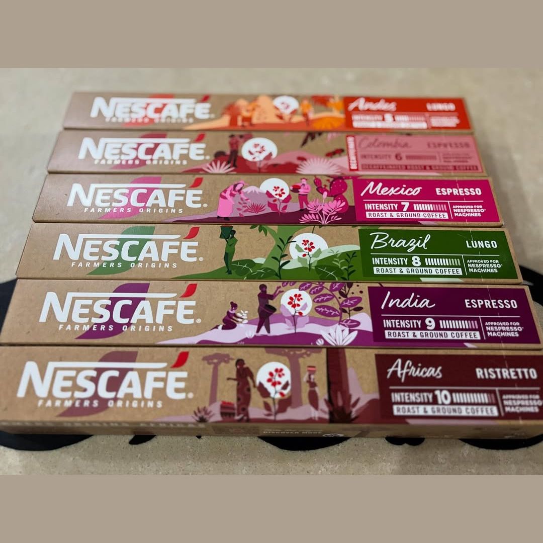 Café em Cápsula Compatível com Nespresso Nescafé Farmers Origins – 10 Cápsulas na Amazon