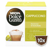 Café em Cápsula NESCAFÉ DOLCE GUSTO Cappuccino – 10 Cápsulas na Amazon