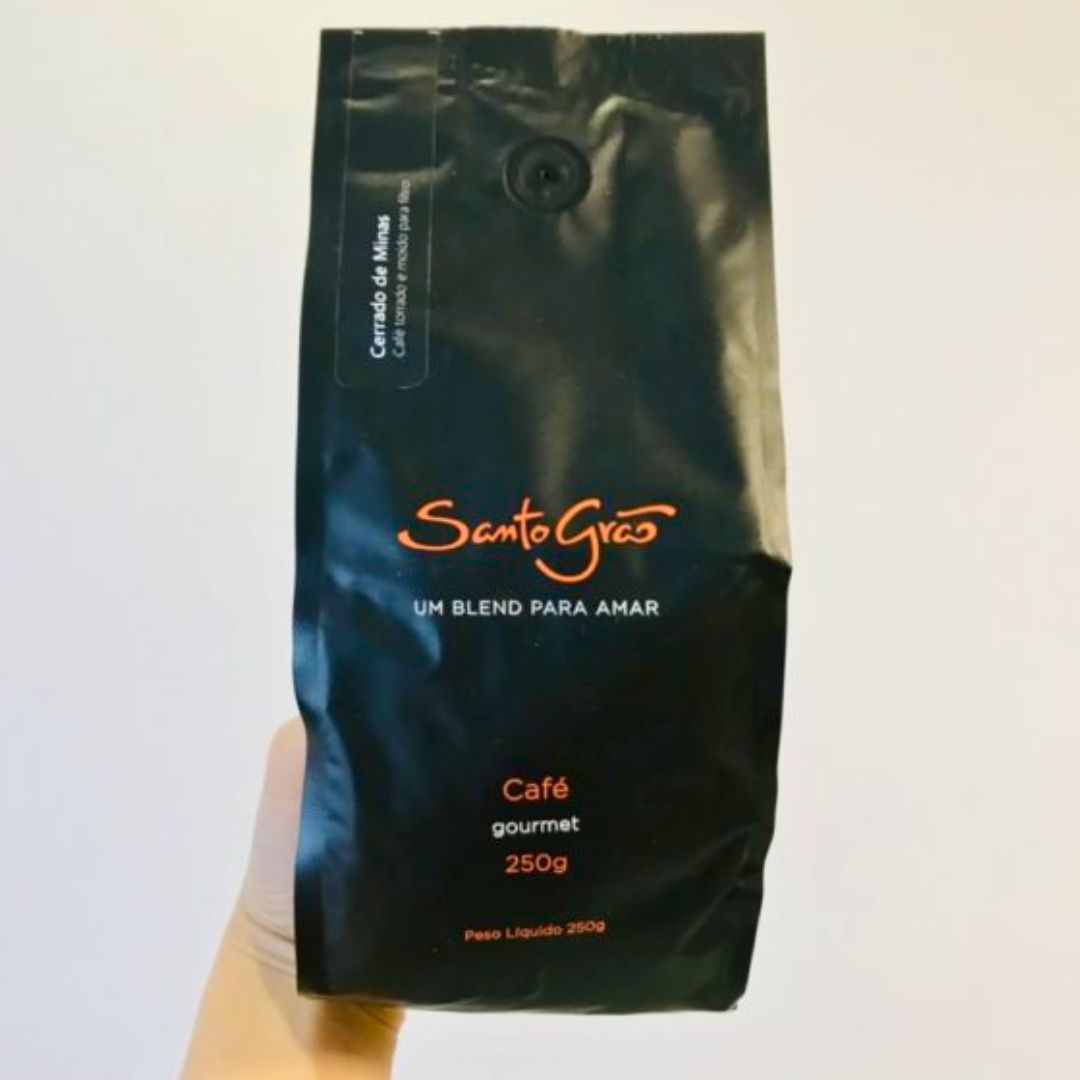 Café Especial Blend Santo Grão Moído Filtro 250g na Amazon