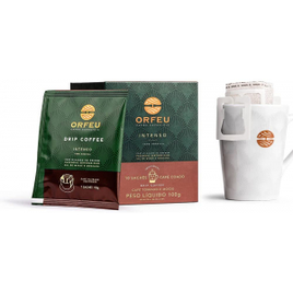 Café Intenso Drip Coffee 10 Sachês Orfeu na Amazon